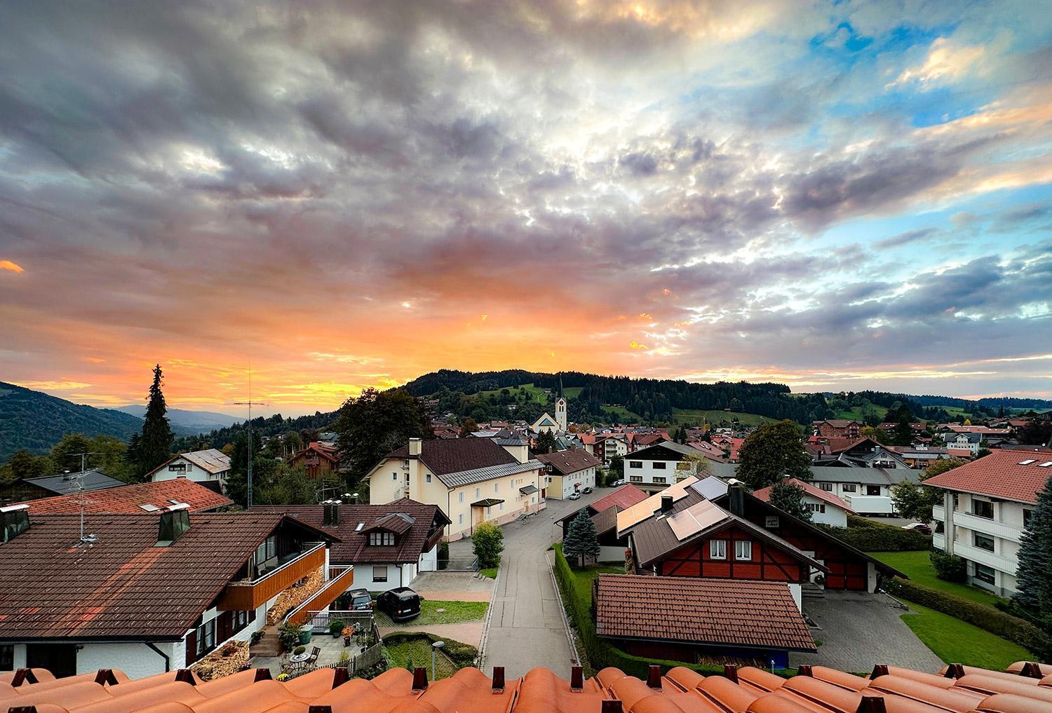 Giebelblick-D Daire Oberstaufen Dış mekan fotoğraf